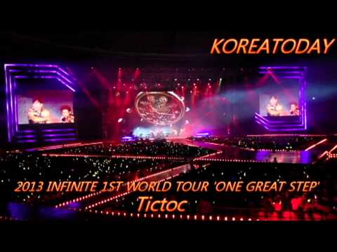 2013  INFINITE 1ST WORLD TOUR One Great Step - Tic toc