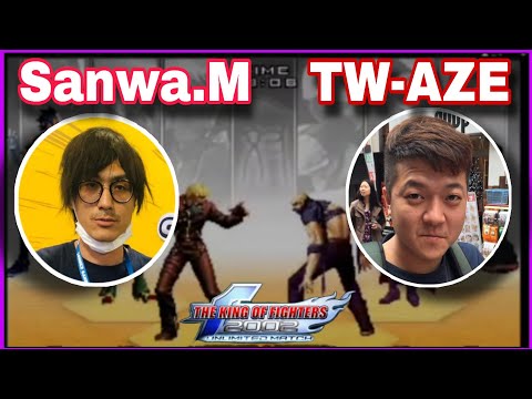 KOF 2002UM Sanwa 'M VS Tw-Aze (FT-5) | Great Match 🔥