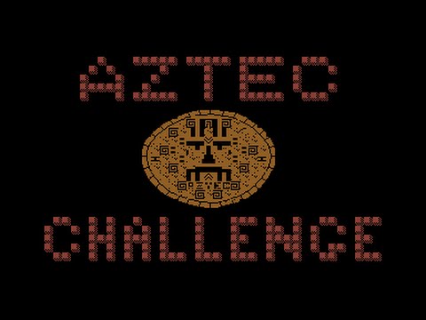 Aztec Challenge Review for the Commodore 64 by John Gage