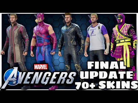 All Hawkeye Skins In Marvel's Avengers | Final Update