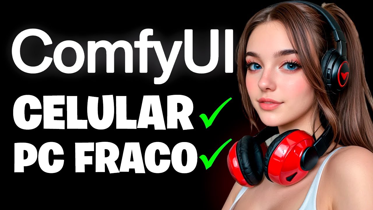 Como baixar a ComfyUI em PC fraco ou Celular