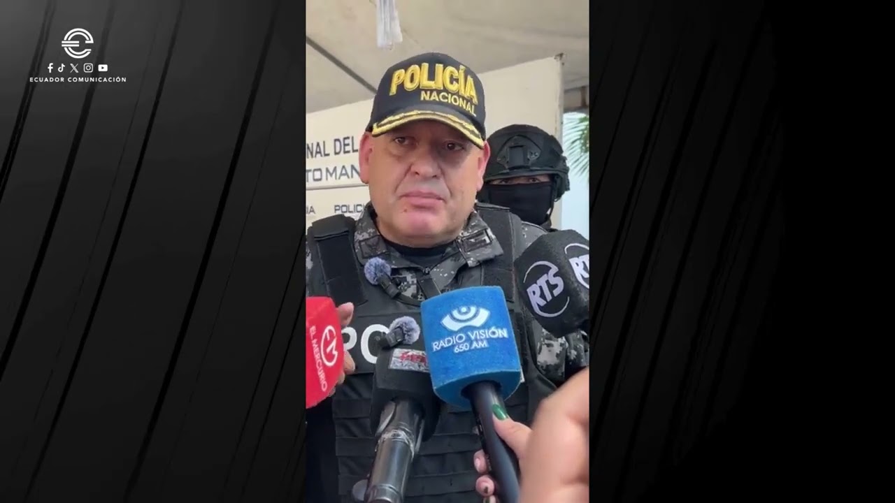 General William Calle, jefe policial de Manabí, alerta sobre desapariciones y obstrucción en investigaciones de muertes violentas