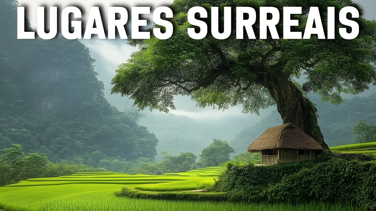 Os Lugares Mais Incríveis do Mundo | Maravilhas do Planeta | Viagem 4K