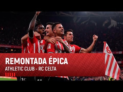 Imagen de portada del video Remontada para el recuerdo en San Mamés I Athletic Club - RC Celta I LaLiga 2023/24