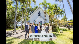 オーストラリア、ケアンズで家族の想いあふれるウェディングセレモニーWedding Day Highlights |　Love, Family, and Unforgettable Moments