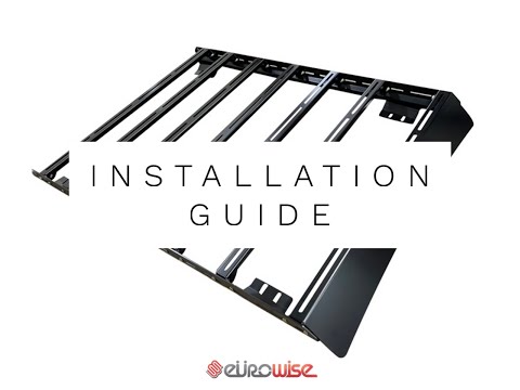 Eurowise V1 - V2 Modular Roof Rack Installation (Cayenne & Touareg)