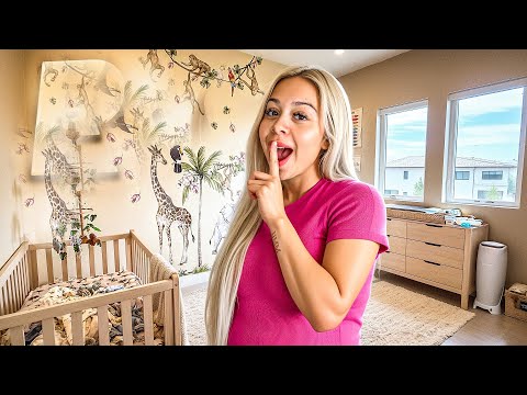 OUR BABY BOYS FULL ROOM TOUR!! (NAME REVEAL?!)