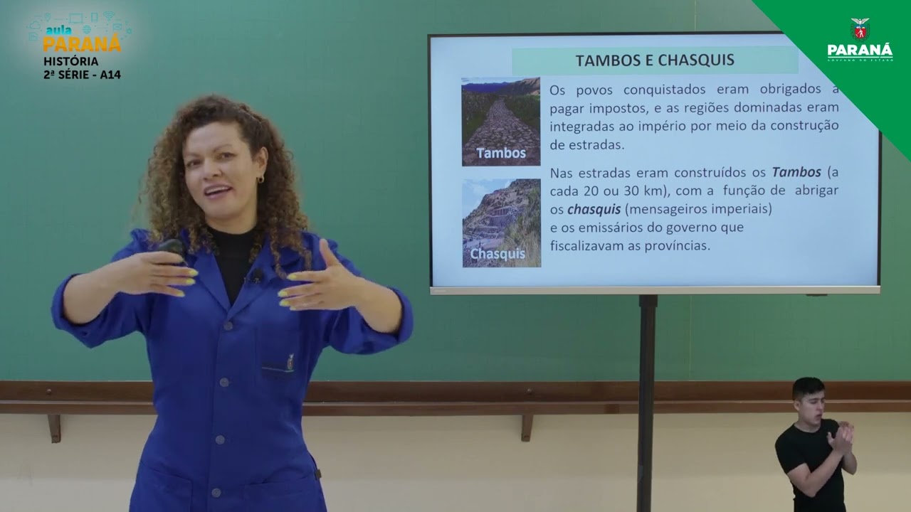 2022 | 2ª Série | História | Aula 14 - Povos e Culturas Americanas: Incas