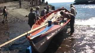 preview picture of video 'Regata de Botes Baleeiros - Topo, São Jorge - Açores'