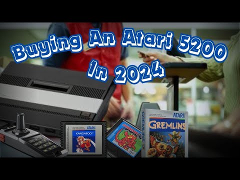 I got an Atari 5200 Cheap on eBay!  But Does it Work?