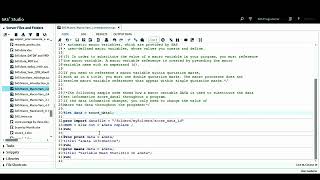 SAS Programming Advanced Certification Prep Course: SAS macro variables Introduction