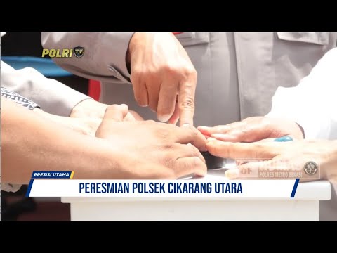 PERESMIAN POLSEK CIKARANG UTARA