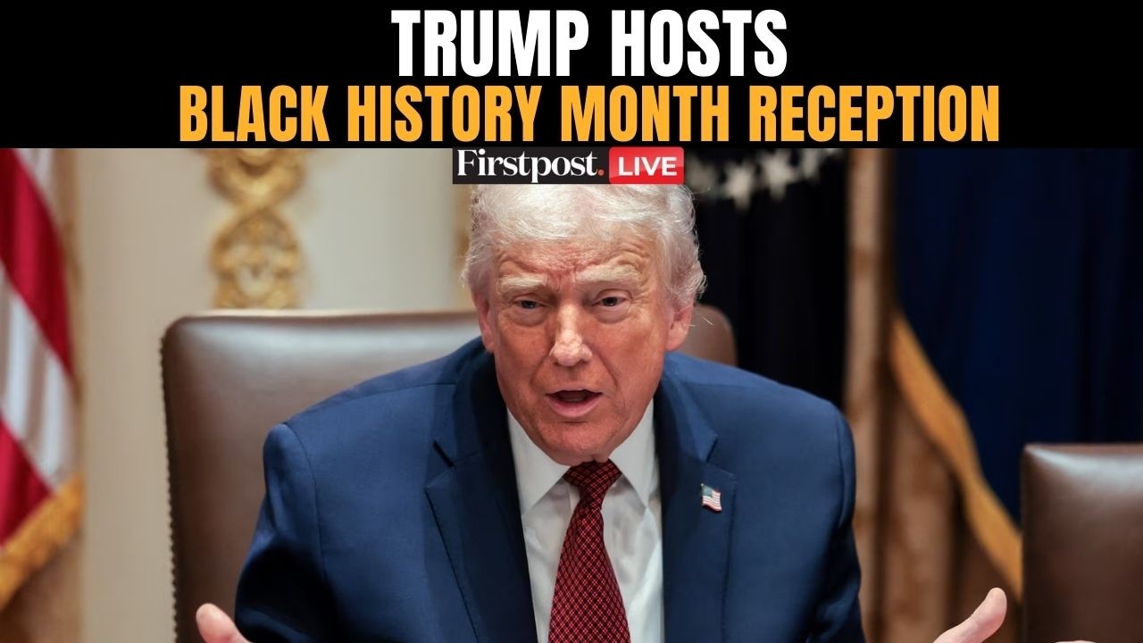 LIVE: President Donald Trump Participates in a Black History Month Reception | Firstpost