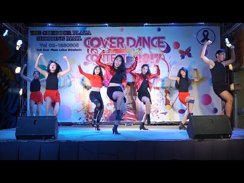 170114 The Elements cover I.O.I - Whatta Man (Good man) @ The Outdoor Plaza (Audition)