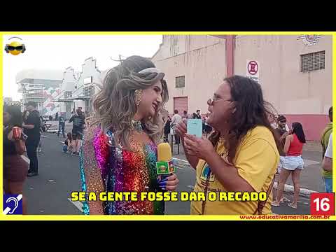 Tv Educativa Vinícius F M entrevista Rafaela Albuquerque Drag Performance e a 1ª Miss LGBTQIAPN+ Marília S.P