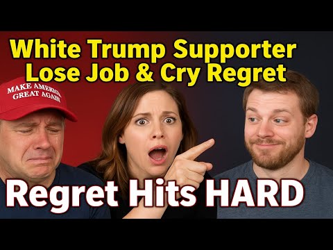 Federal MAGA Worker Regrets Voting Trump After Getting Fired | #FAFO Real Reactions