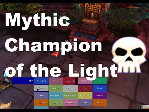 Mythic Champion of the Light Resto shaman PoV