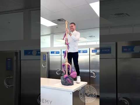 Chocolate Trident! 🔱 I love how the jellyfishes float around it!