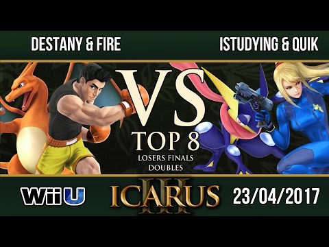 ICARUS III - Destany & Fire (Red) VS iStudying & quiK (Blue) - Losers Finals (Doubles)