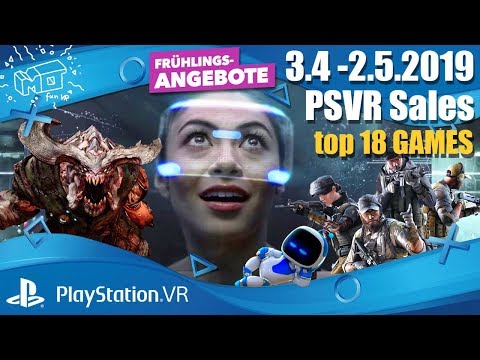 Playstation VR sales  3.4 - 2.5.2019 ... part 1 / top 18 / deutsch / german