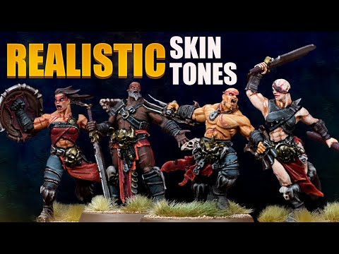 Paint Realistic Skin Tones for Your Warhammer!