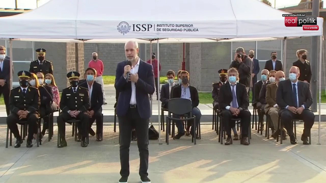 Larreta encabezó un acto de egreso de cadetes de la Policía de la Ciudad