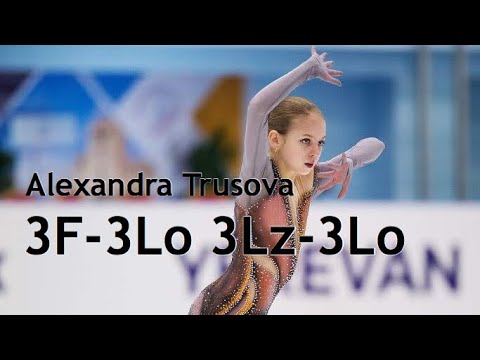 Alexandra Trusova - 3F-3Lo , 3Lz-3Lo