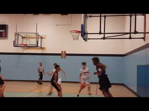 8th grader Taveonte Webster aka Tay with the double dunk. Washington Supreme 2023