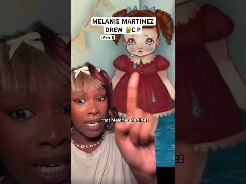 Melanie Martinez is now being accused of drawing C P in her crybaby album 😳 #shorts
