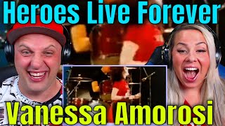 Vanessa Amorosi - Heroes Live Forever | THE WOLF HUNTERZ REACTIONS
