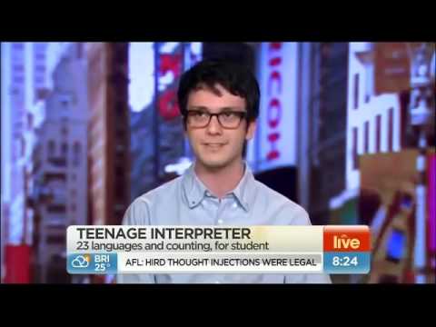 Polygot Teen speaks 23 language