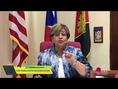 Mensaje de la Alcaldesa María “Mayita” Meléndez en ocasión de las JUSTAS 2018