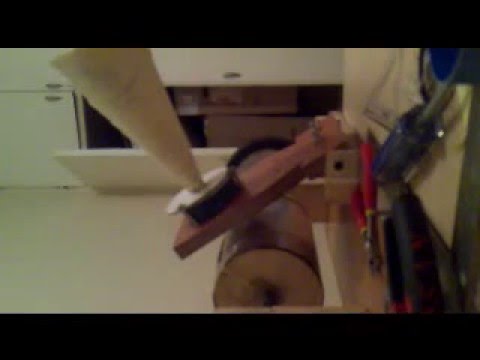 Tin foil phonograph DIY homemade