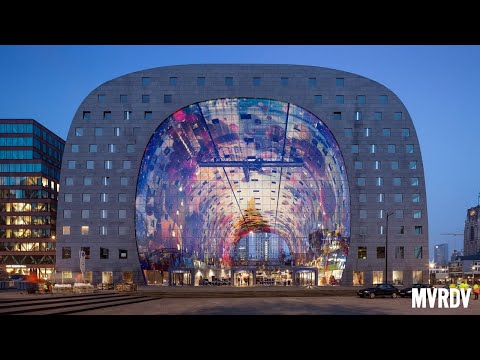 MVRDV | Markthal Market Hall Roterdã | 2014