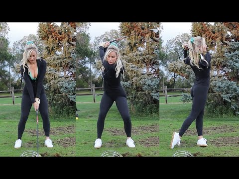 Golfer Paige Spiranac Teaches Us How To Hit Fades, Draws, And Straight