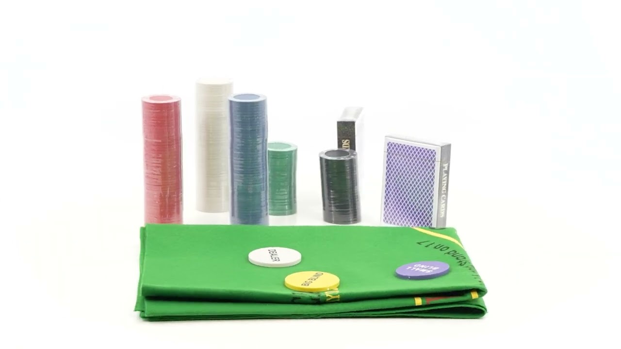 2 in 1 Texas Hold'em & Blackjack Set