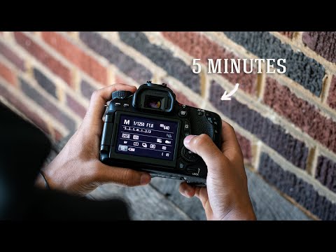 Learn CAMERA SETTINGS in 5 MINUTES!!