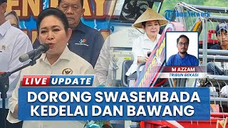 Apresiasi Pemerintah, Titiek Soeharto Dorong Indonesia Swasembada Kedelai hingga Bawang Putih