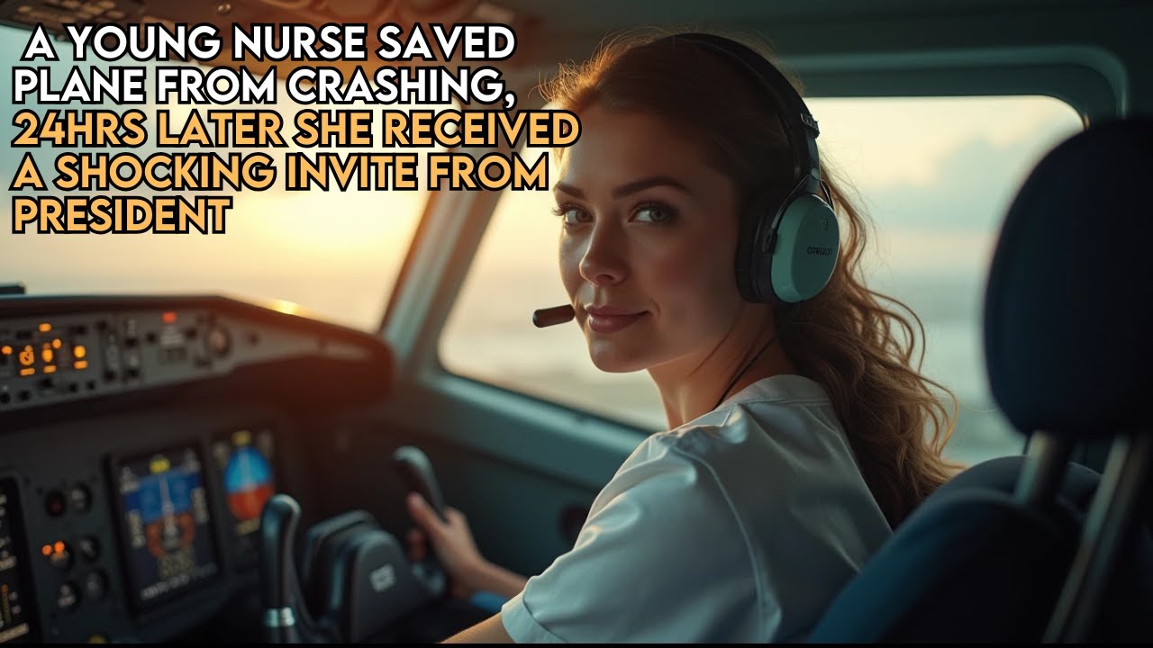 Young nurse Saved Plane from Crashing, 24hrs Later She Received a shocking invite from president T