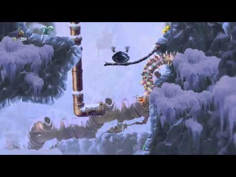 Rayman Legends Playthrough Part 92 - [Back To Origins] Mystical Pique -  Golly G. Golem