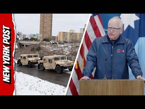 Minnesota Gov. Tim Walz Activates National Guard After Armed Man is Fatally Shot by Federal Agent