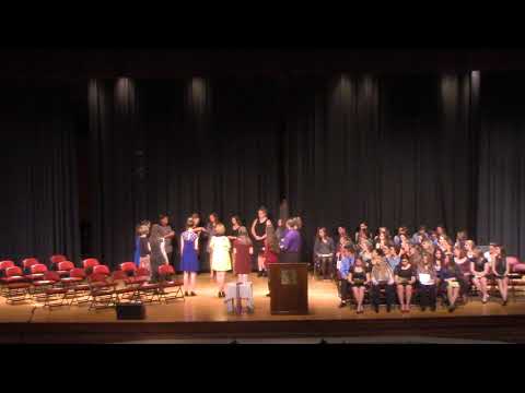 Spanish/French Honor Societies Induction - 2015-2016