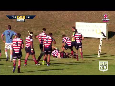 2017 IDRU Elimination Final Highlights - Wollongong Vikings Vs University