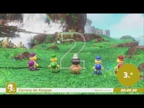 Super Mario Odyssey - Reino de las Cataratas - Copa Normal del R. de las Cataratas