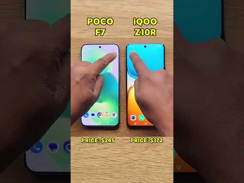POCO F7 vs iQOO Z10R Boot Test ⚡ + CapCut Editing Comparison!