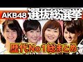 【AKB総選挙】これで丸わかり！歴代チャンピオン総まとめ！！！