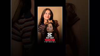 Cutout Transition Tutorial in CapCut🔥| CapCut Tutorial #shorts #viralshorts #edit #capcutedit