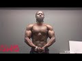 Muscle God chest bouncing and flexing