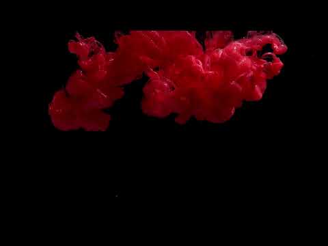 Ink  in water | Red ink in water | #4k , #ink
