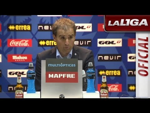 Rueda de Prensa de Arrasate tras el Rayo Vallecano (1-0) Real Sociedad - HD